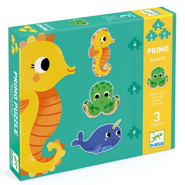 Primo Puzzle In the sea 4 6 9 pcs ILO307